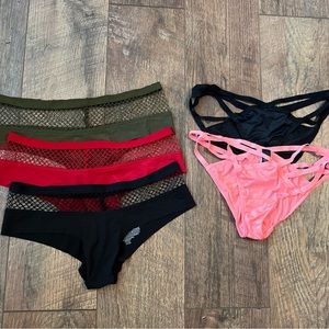 NWOT VS cheeky/bikini culotte undies